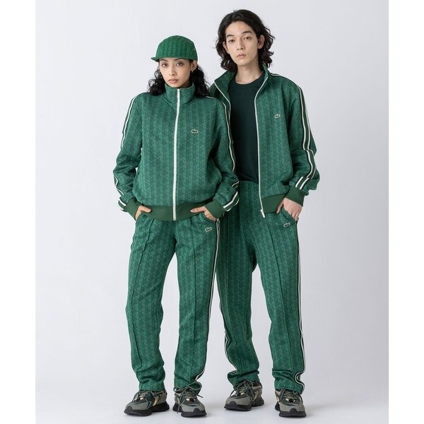 ラコステ（LACOSTE）/サイドテーピングモノグラムジャカードトラック