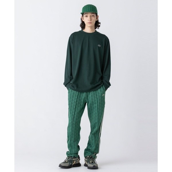 ラコステ（LACOSTE）/サイドテーピングモノグラムジャカードトラック