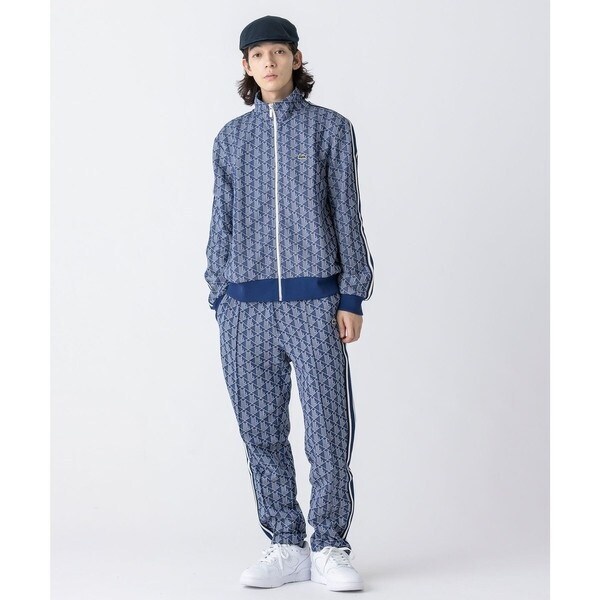 Lacoste モノグラムパンツ ラコステ（LACOSTE）/サイドテーピングモノグラムジャカードトラック