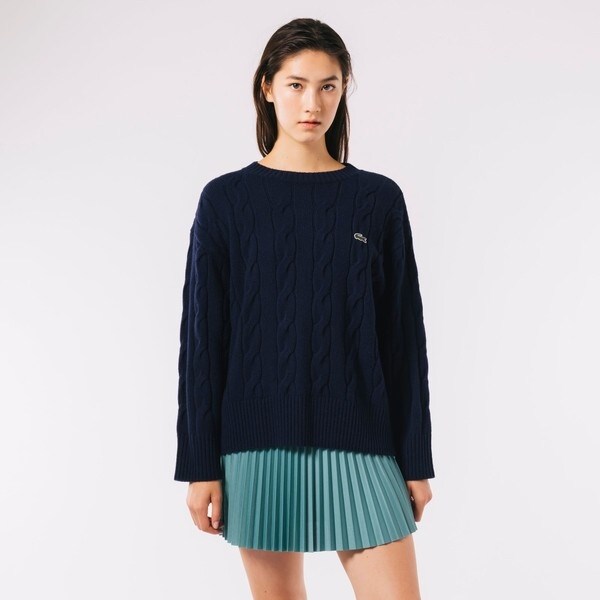 ラコステ（LACOSTE）/ビッグケーブルニットセーターの通販は 11,088円