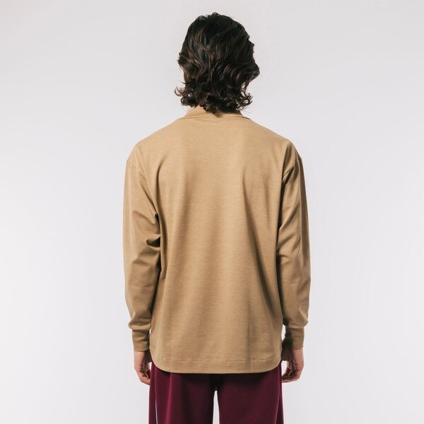 ラコステ（LACOSTE）/鹿の子地モックネックTシャツ