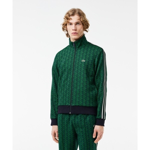 LACOSTE / ラコステ モノグラムジャカードトラックジャケット