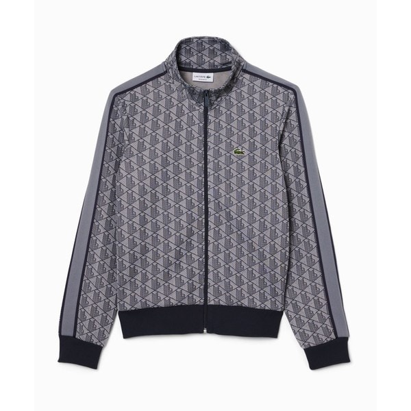ラコステ（LACOSTE）/モノグラムジャカードトラックジャケット