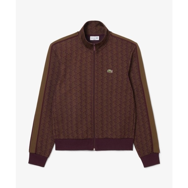 ラコステ（LACOSTE）/モノグラムジャカードトラックジャケット