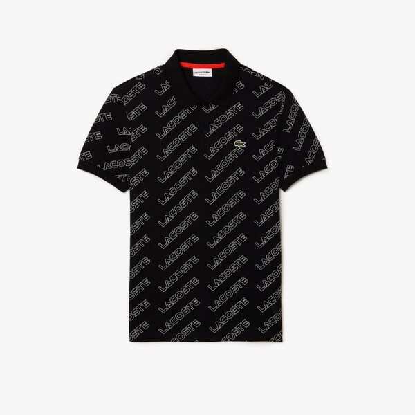 ラコステ（LACOSTE）/グラフィカルネーム総柄ポロシャツの通販は