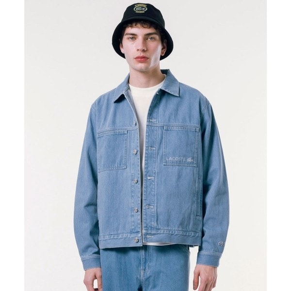 ラコステ（LACOSTE）/ボックスデニムジャケット
