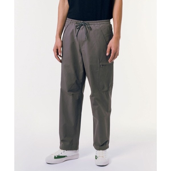 ラコステ（LACOSTE）/ワイドテーパード ナイロンコットンツイル 裾ドローコード カーゴパンツの通販は