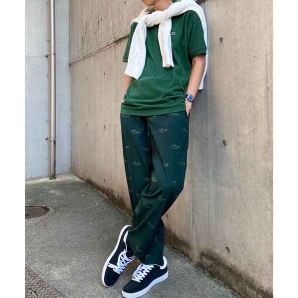 ラコステ（LACOSTE）/吸水速乾 ウルトラドライ チェックゴルフパンツ