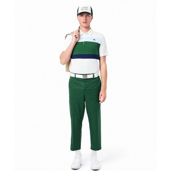 ラコステ（LACOSTE）/吸水速乾 ウルトラドライ チェックゴルフパンツ