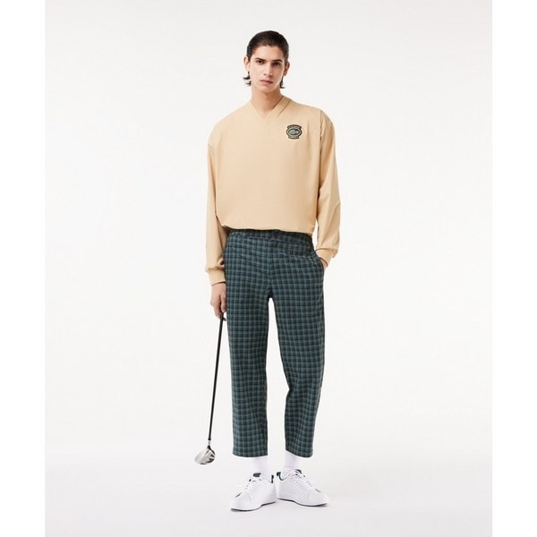 ラコステ（LACOSTE）/吸水速乾 ウルトラドライ チェックゴルフパンツ