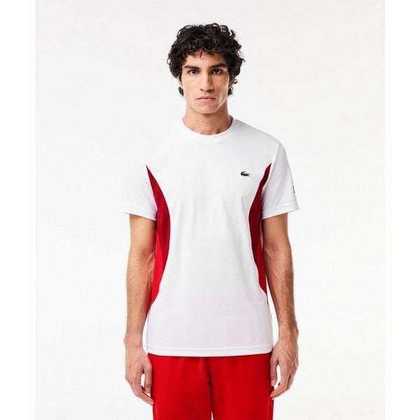 ラコステ（LACOSTE）/『ノバク・ジョコビッチ』サイド切り替えウルトラドライ半袖Tシャツの通販は