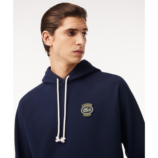 ラコステ（LACOSTE）/オーガニックコットン 裏パイル オーバルエンブレムエッセンシャルフーディーの通販は
