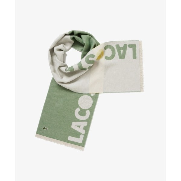 ラコステ（LACOSTE）/ネームジャカードコットンストール