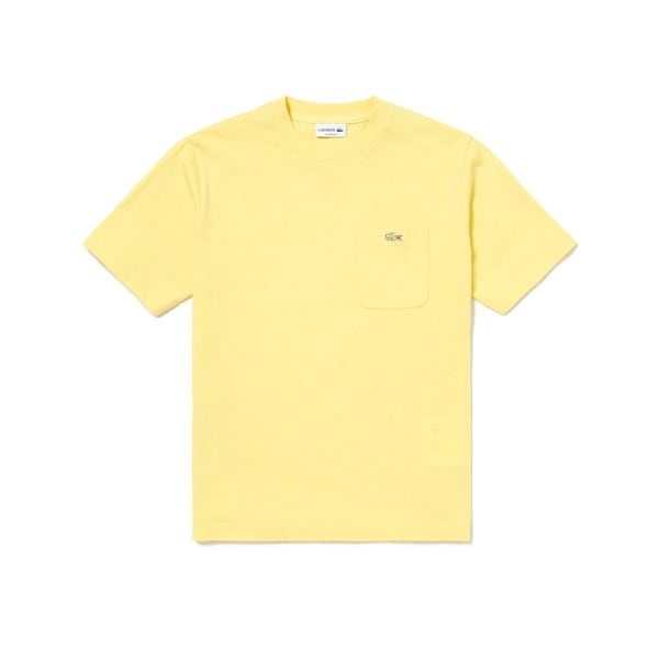 ラコステ（LACOSTE）/アウトラインクロックポケット半袖Tシャツ
