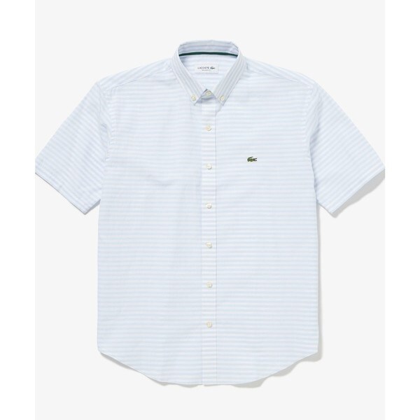 ラコステ（LACOSTE）/コットンリネンボーダーシャツ_6