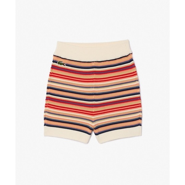 ラコステ（LACOSTE）/ノスタルジックボーダーニットショートパンツ