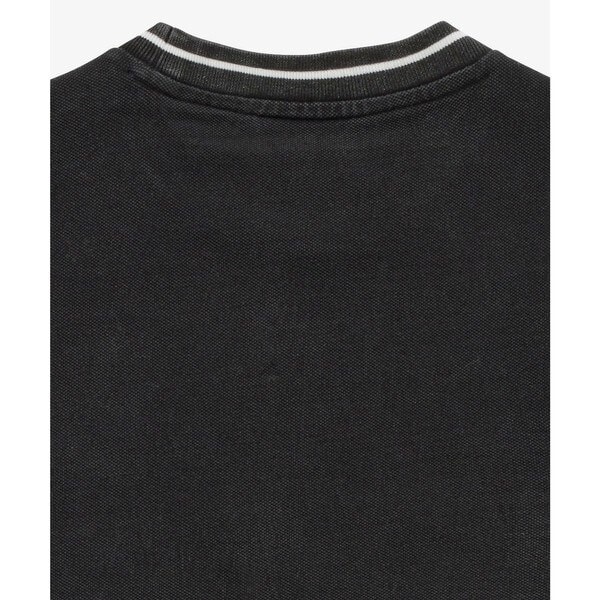 ラコステ（LACOSTE）/配色リブニットインディゴ鹿の子 半袖Tシャツ_17