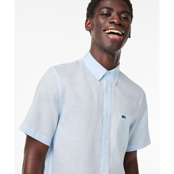 ラコステ（LACOSTE）/リネンボタンダウンシャツの通販は