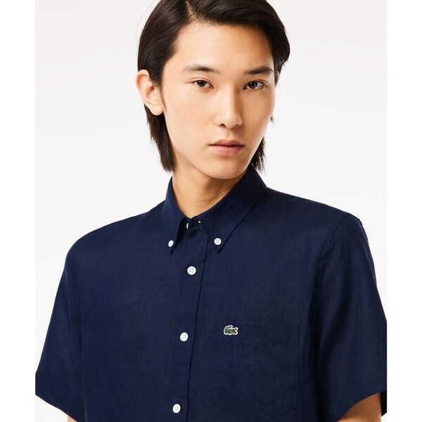 ラコステ（LACOSTE）/リネンボタンダウンシャツの通販は