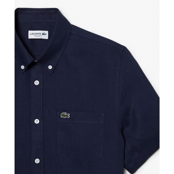 ラコステ（LACOSTE）/リネンボタンダウンシャツの通販は
