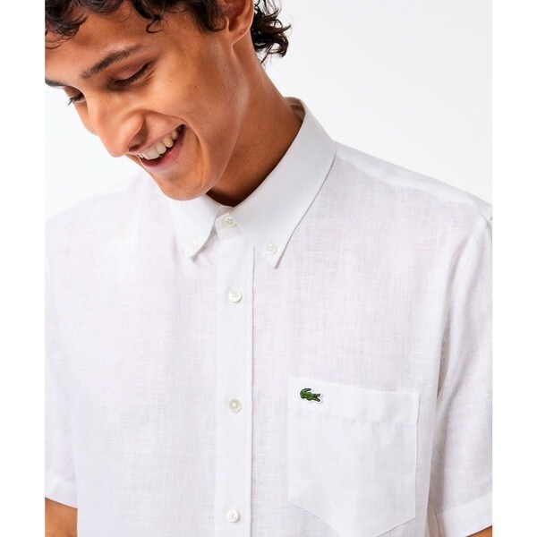 ラコステ（LACOSTE）/リネンボタンダウンシャツの通販は