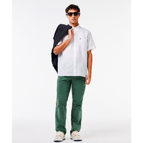 ラコステ（LACOSTE）/リネンボタンダウンシャツの通販は