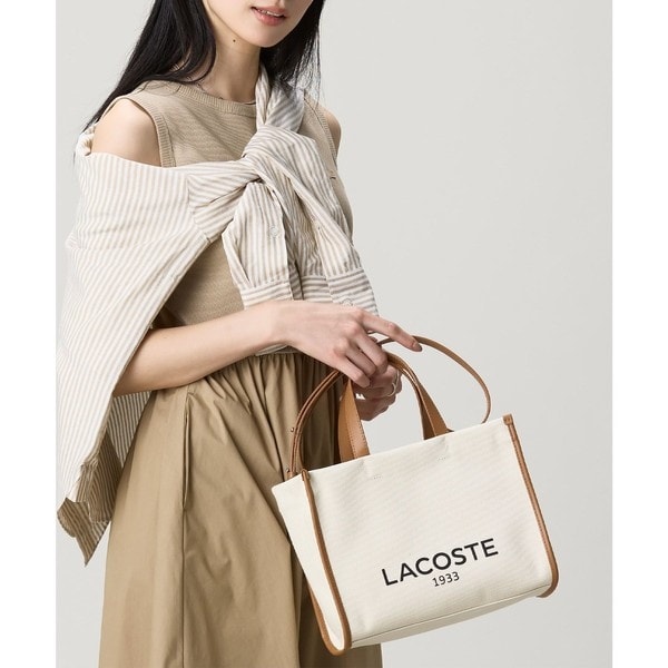 ラコステ（LACOSTE）/ヘリテージキャンバス コットンキャンバストート