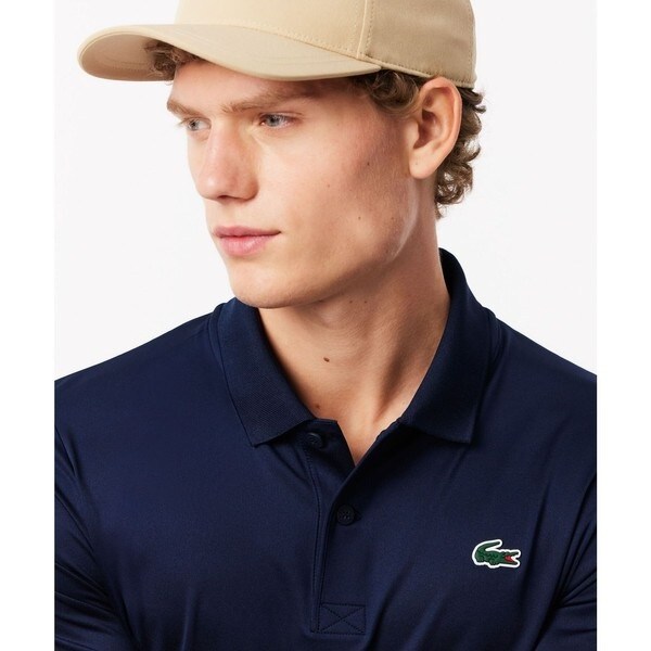 ラコステ（LACOSTE）/UPF50 UVカット ウルトラドライワントーン長袖ポロシャツ_2