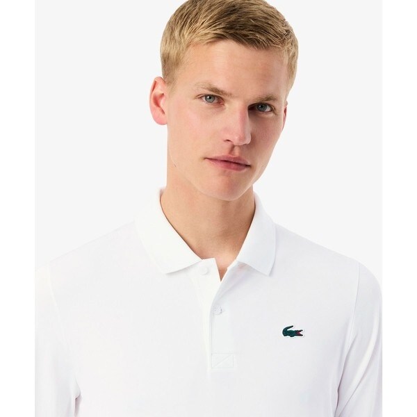 ラコステ（LACOSTE）/UPF50 UVカット ウルトラドライワントーン長袖ポロシャツ_7