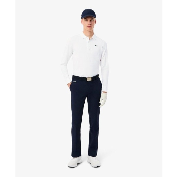 ラコステ（LACOSTE）/UPF50 UVカット ウルトラドライワントーン長袖ポロシャツ_9