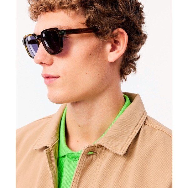 ラコステ（LACOSTE）/オーガニックコットン ヘビーオンス ガーメントダイ ヴィンテージデニムシャツ_18