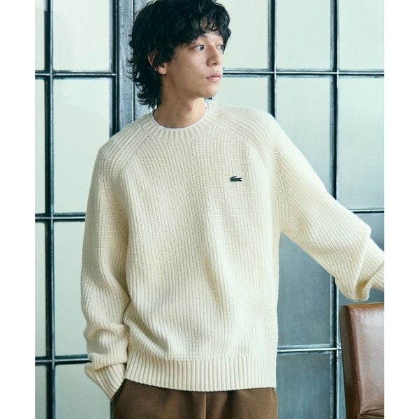 ラコステ（LACOSTE）/エッセンシャルローゲージニットセーター