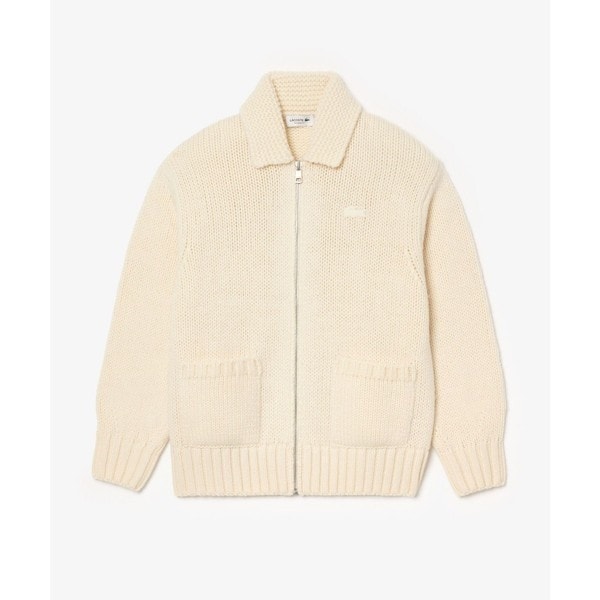 ラコステ（LACOSTE）/バックステッチニットジャケットの通販は