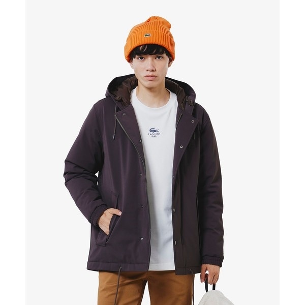 ラコステ（LACOSTE）/RDS認証ダウン 耐水透湿メンブレン バルーンシルエット ボリューム ピケダウンジャケット / フー_4