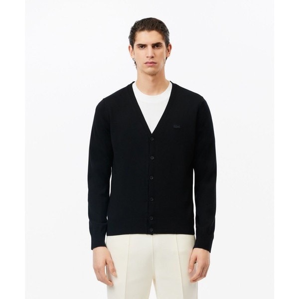 ラコステ（LACOSTE）/エッセンシャルメリノウールカーディガンの通販は