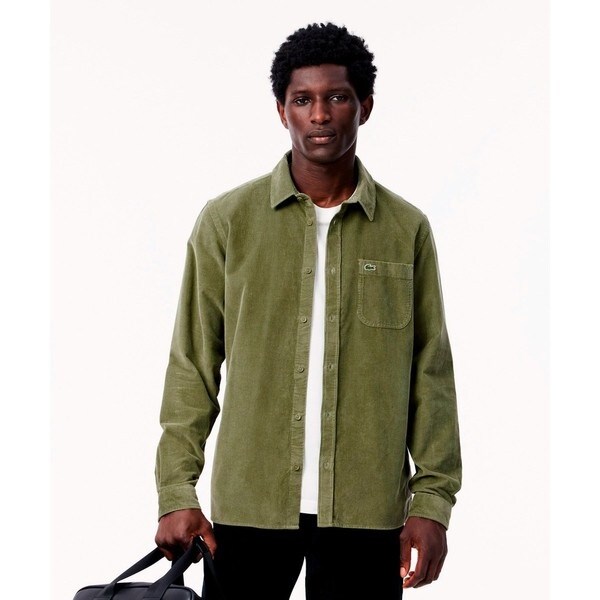 ラコステ（LACOSTE）/エッセンシャルコーデュロイシャツ_2