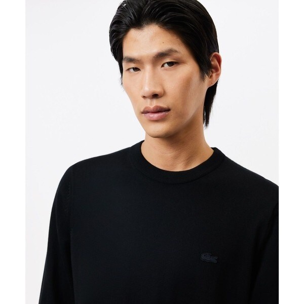 ラコステ（LACOSTE）/メリノウールニットセーター