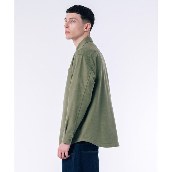 ラコステ（LACOSTE）/無地 フラワーカモフラ柄 リバーシブルレギュラーカラーシャツ_18