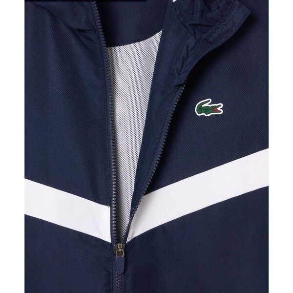 ラコステ（LACOSTE）/撥水 スリーブテーピング ジップアップトラックフーディー / トラックジャケット_5