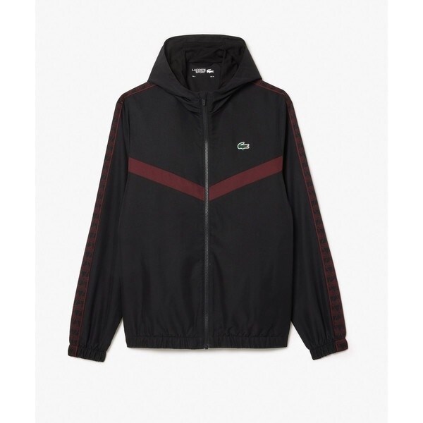 ラコステ（LACOSTE）/撥水 スリーブテーピング ジップアップトラックフーディー / トラックジャケット_10