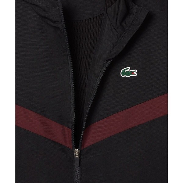 ラコステ（LACOSTE）/撥水 スリーブテーピング ジップアップトラックフーディー / トラックジャケット_11