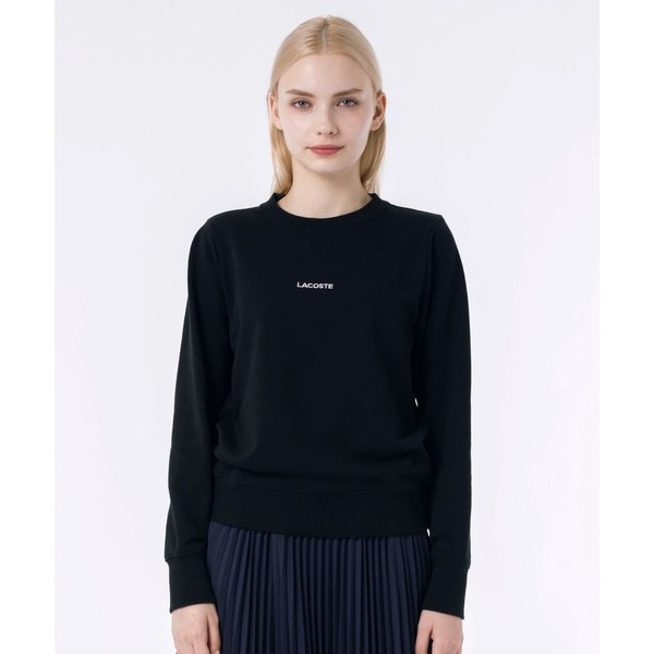ラコステ（LACOSTE）/ブランドネームロゴ刺繍 クルーネック