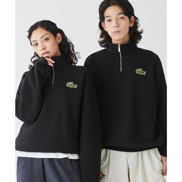 ラコステ（LACOSTE）/ハーフジップスタンドカラースウェット / スタンドジップ トレーナー