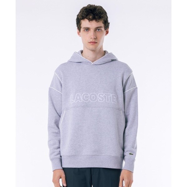 ラコステ（LACOSTE）/アウトラインネームステッチスウェットフーディー / 裏パイルスウェットパーカー_1