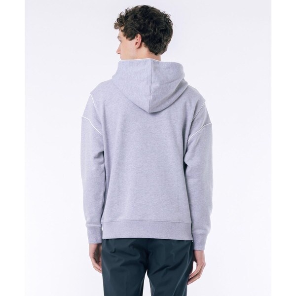 ラコステ（LACOSTE）/アウトラインネームステッチスウェットフーディー / 裏パイルスウェットパーカー_3