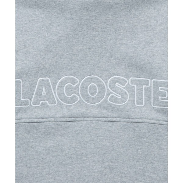 ラコステ（LACOSTE）/アウトラインネームステッチスウェットフーディー / 裏パイルスウェットパーカー_11
