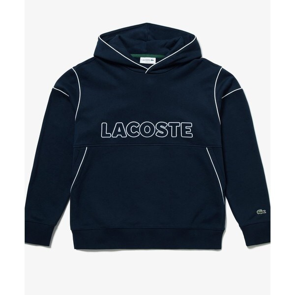 ラコステ（LACOSTE）/アウトラインネームステッチスウェットフーディー / 裏パイルスウェットパーカー_17