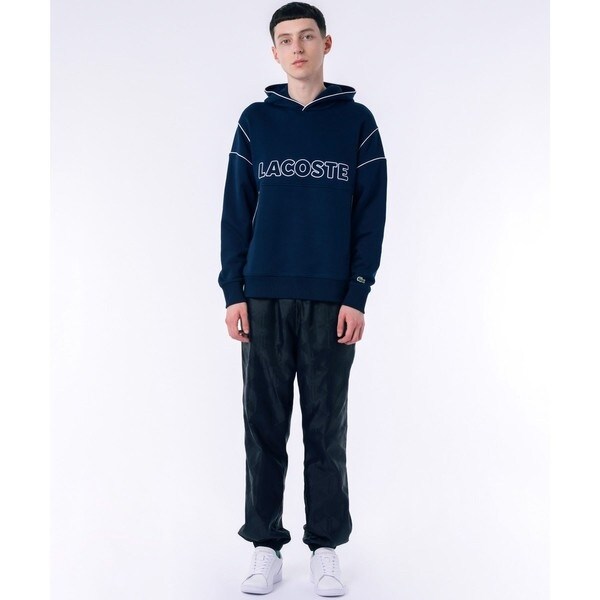 ラコステ（LACOSTE）/アウトラインネームステッチスウェットフーディー / 裏パイルスウェットパーカー_19