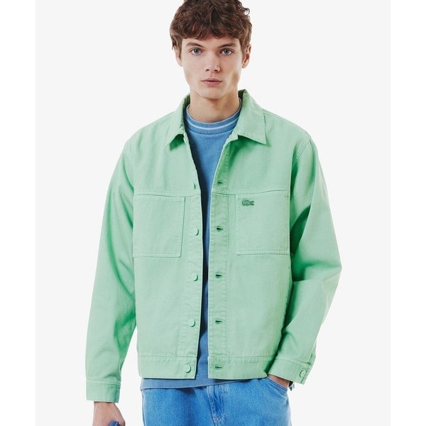 ラコステ（LACOSTE）/11．5oz ボックスカラーデニムジャケット