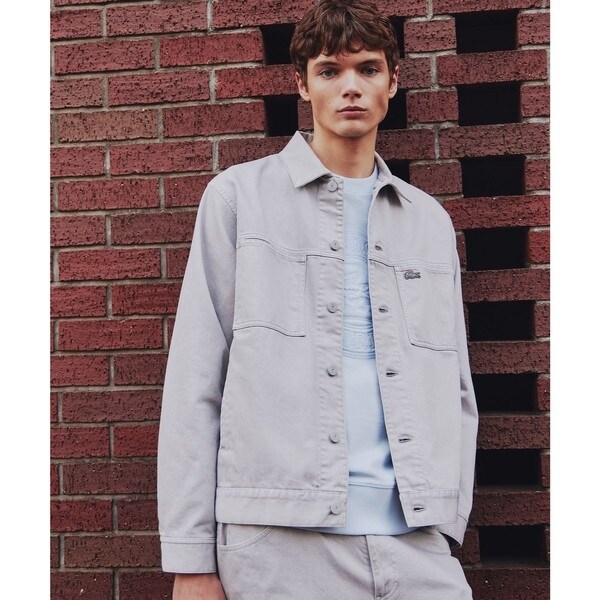 ラコステ（LACOSTE）/11．5oz ボックスカラーデニムジャケット